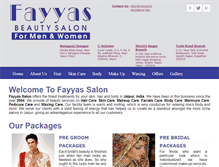 Tablet Screenshot of fayyassalon.com